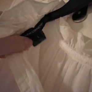 French Connection size L white high neck dress